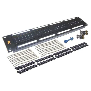 Патч-панель Lanmaster LAN-PPL48U5E 19" 2U 48xRJ45 кат.5e UTP LANMASTER