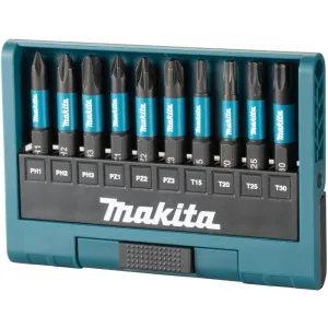 Набор бит Makita Impact Black (E-12011) по каф/керамогр/стек (10пред.) для шуруповертов Makita