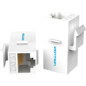 Адаптер-соединитель Vention RJ45 F / RJ45 F 8p8c кат. 6 Адаптер-соединитель Vention RJ45 F/RJ45 F кат. 6 (IPGW0) Vention