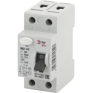УЗО PRO NO-902-27 ВД1-63 2P 32А 30мА Б0031876 Эра