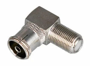 Переход гнездо F-гнездо TV угловой (уп.50шт) 05-4312-4 PROconnect