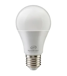 Лампа светодиодная RS A60 E27 10W 220-240V 2700К 10Вт 1000лм Ra 90 грушевидная Русский Свет 15010345037 Русский Свет