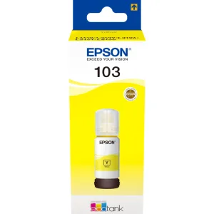 Чернила Epson 103Y C13T00S44A желтый (65 мл) для Epson L3100/3110/3150 EPSON