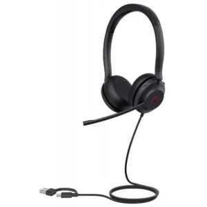 Гарнитура проводная Yealink UH35 DUAL UC USB-C/A Yealink