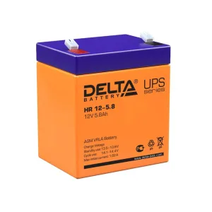 Аккумулятор UPS 12В 5.8А.ч HR 12-5.8 DELTA