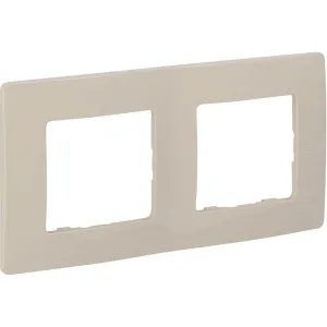 Рамка 2-м СП Etika IP20 сл. кость IEK 672512 Legrand (группа IEK)