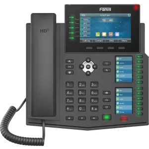 Телефон IP Fanvil X6U V2 черный FANVIL