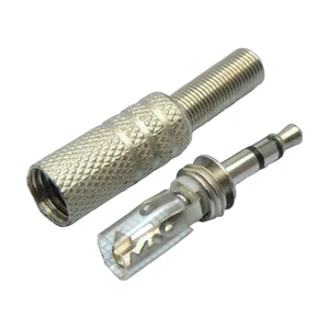 TRS 3.5 (mini plug) штекер металл 