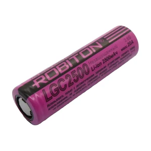 Аккумулятор 18650 LGC2500 20A Robiton