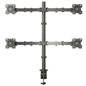 Кронштейн для 4-х мониторов ONKRON ONKRON D421E BLACK ONKRON