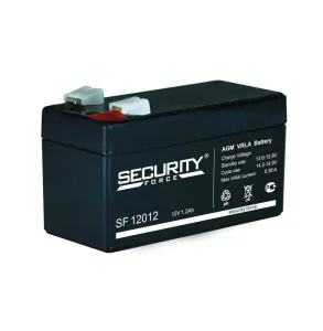 Аккумулятор ОПС 12В 1.2А.ч SF 12012 Security Force