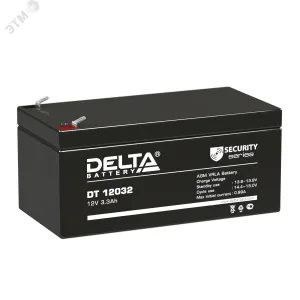 Аккумулятор DT 12В 3.3Ач DT 12032 DELTA