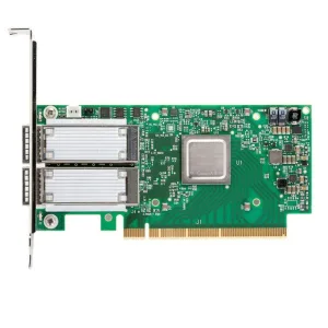 Плата сетевого контроллера MELLANOX ConnectX-5 VPI adapter card, EDR IB (100Gb/s) and 100GbE, dual-port QSFP28, PCIe3.0 x16, tall bracket, ROHS R6 MELLANOX