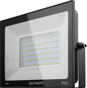 Прожектор светодиодный 61 948 OFL-100-6K-BL-IP65-LED 100Вт 6000К IP65 8000лм черн. 61948 Онлайт
