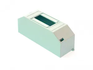 Корпус навесной ЩРН-П-1/2 12.5х4.2х5.8 1-2мод. IP30 пластик. бел. 31030DEK DEKraft