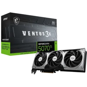 Видеокарта MSI GeForce RTX 5070 Ti 16G VENTUS 3X OC MSI