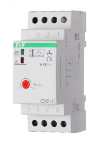 Реле контроля фаз и напряжения трехфазное CKF-11 АС400В УХЛ4 EA04.004.003 Евроавтоматика