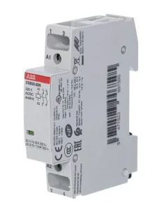 Контактор ESB20-20N-06 модульный (20А АС-1 2НО) катушка 230В AC/DC 1SBE121111R0620 ABB