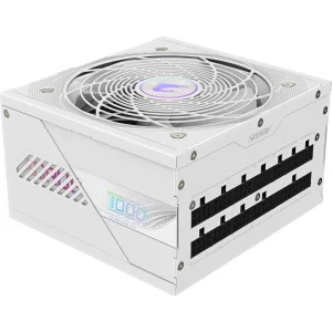 Блок питания GIGABYTE GP-AE1000PM PG5 ICE, 1000Вт, 80+ Platinum, 120мм, модульный, белый Gigabyte
