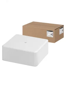 Коробка распаячная КР 100х100х44 ОП белая IP40 SQ1401-0209 TDM ELECTRIC