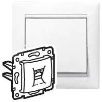 Розетка 1хRJ11(бел) 694274 Legrand