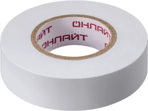 Изолента ПВХ 19мм (рул.20м) 71 689 OIT-B19-20/WH бел. 71689 Онлайт