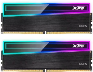 Оперативная память ADATA NOVAKEY RGB DDR5 DIMM 32GB 5600MHz 2*16GB 46-45-45 1.1V BLACK DUAL COLOR BOX AX5U5600C4616G-DCNKRBK ADATA