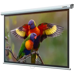 Настенный экран Lumien Eco Picture 153х203см (рабочая область 147х197 см) Matte White восьмигранный корпус, возможность потолочн./настенного крепления, уровень в комплекте, 4:3 (треугольная упаковка) Lumien