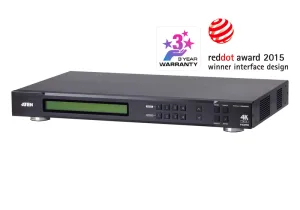Видеоматрица Aten ProAV-black: 4x4 True 4K HDMI Матричный коммутатор VM0404HB-AT-G ATEN