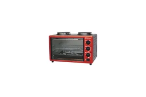 (Поврежденная упаковка) Мини-духовка SAKURA SA-7027HBR 2600Вт 21л 2конф черн/красн Sakura