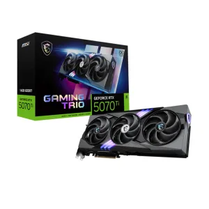 Видеокарта MSI GeForce RTX 5070 Ti 16G GAMING TRIO OC MSI