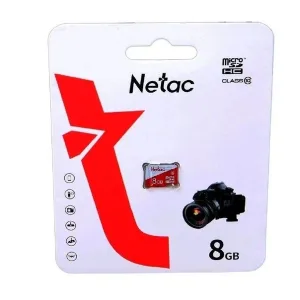 Флеш карта Netac P500 ECO MicroSDHC 8Gb C10 NT02P500ECO-008G-S NETAC