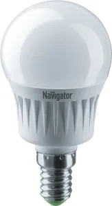 Лампа светодиодная 94 468 NLL-G45-7-230-4K-E14 7Вт шар 4000К нейтр. бел. E14 560лм 176-264В 94468 Navigator