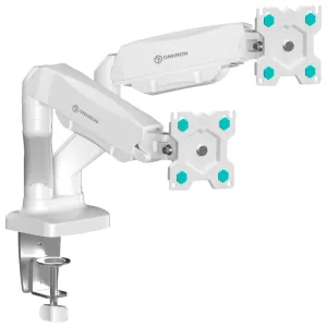 Кронштейн для 2 мониторов ONKRON ONKRON G160 WHITE ONKRON
