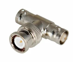 Переход штекер BNC - гнездо BNC x 2 (тройник) 05-3301 Rexant
