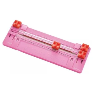 Резак дисковый Kw-Trio 13045pink A4/6лист./230мм/ручн.прижим KW-TRIO