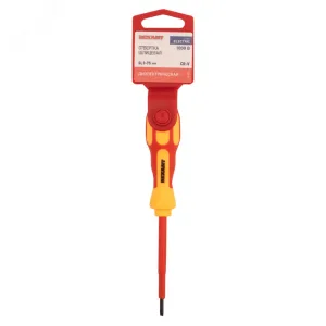 Отвертка диэлектрическая SL3Х75 Rexant