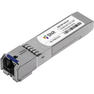 Модуль SNR SFP WDM, дальность до 20км (14dB), 1310нм SNR