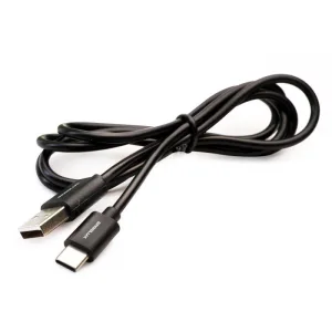 Кабель USB-Type C 3А 1.2м зарядка + передача данных черн. (коробка) ERGOLUX 15094 Ergolux