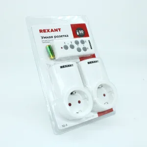 Радиоуправляемая розетка c ПДУ RX-002 Rexant