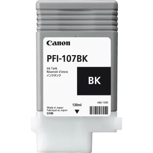 Картридж струйный Canon PFI-107BK (6705B001) черный (130 мл) для Canon iP F680/685/780/785 Canon