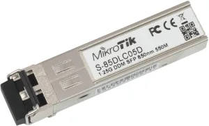 Сетевое оборудование Mikrotik S-85DLC05D SFP module 1.25G MM 550m 850nm MikroTik