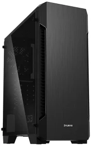 Компьютерный корпус MidiTower Zalman S3 TEMPERED GLASS WINDOW black Zalman